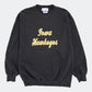 90s college logo sweat