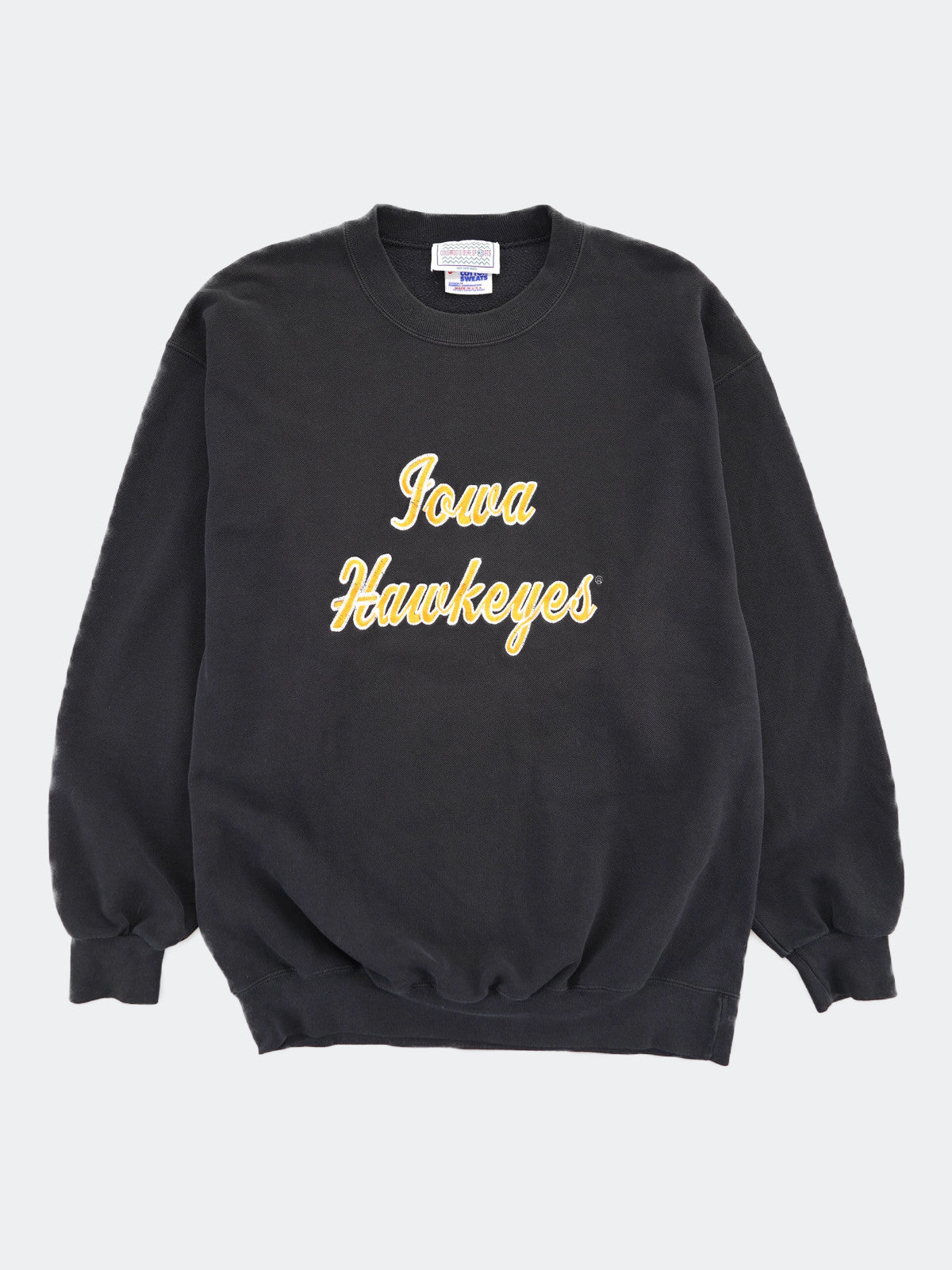 90s college logo sweat