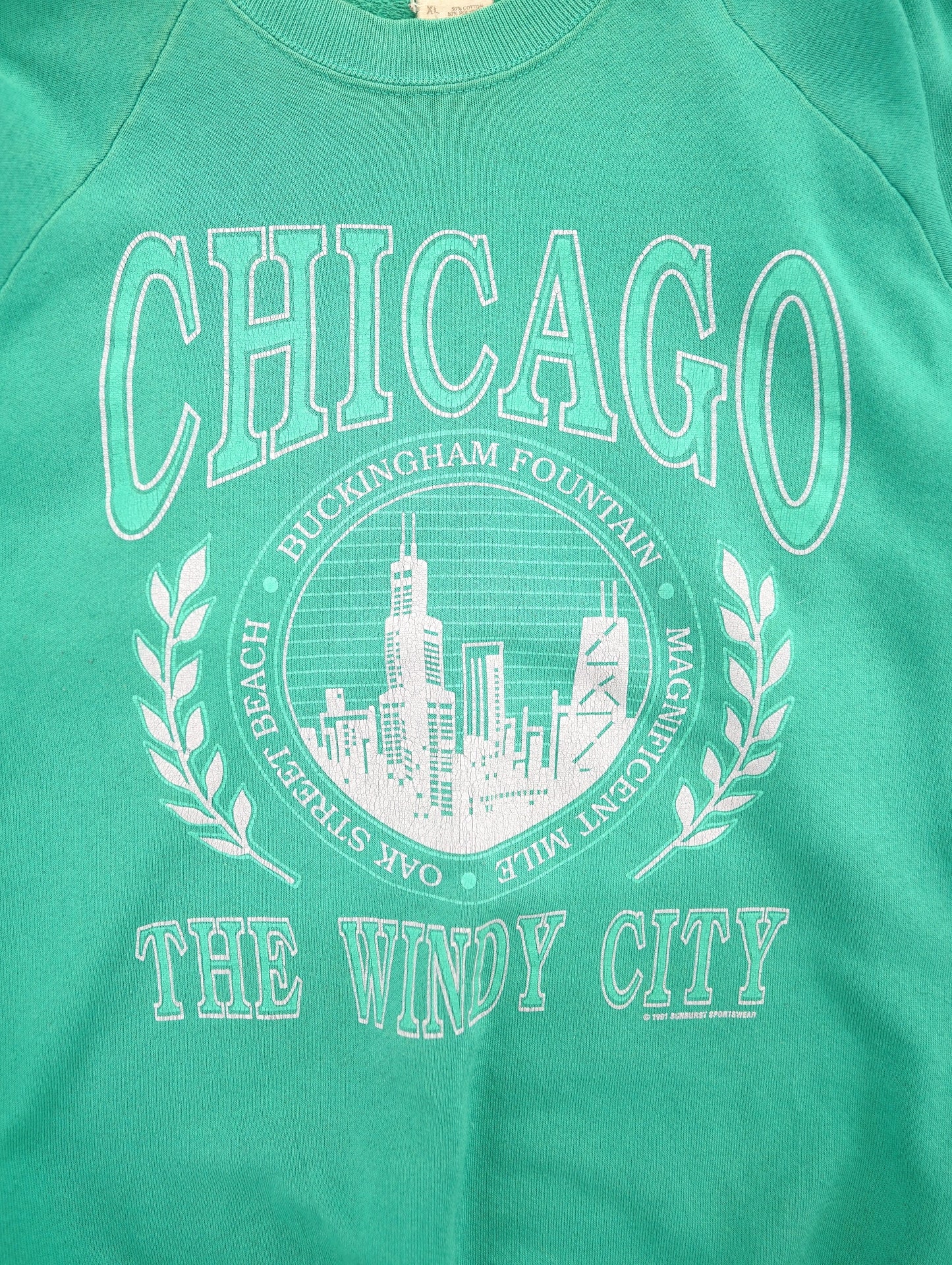 90s CHICAGO sweat