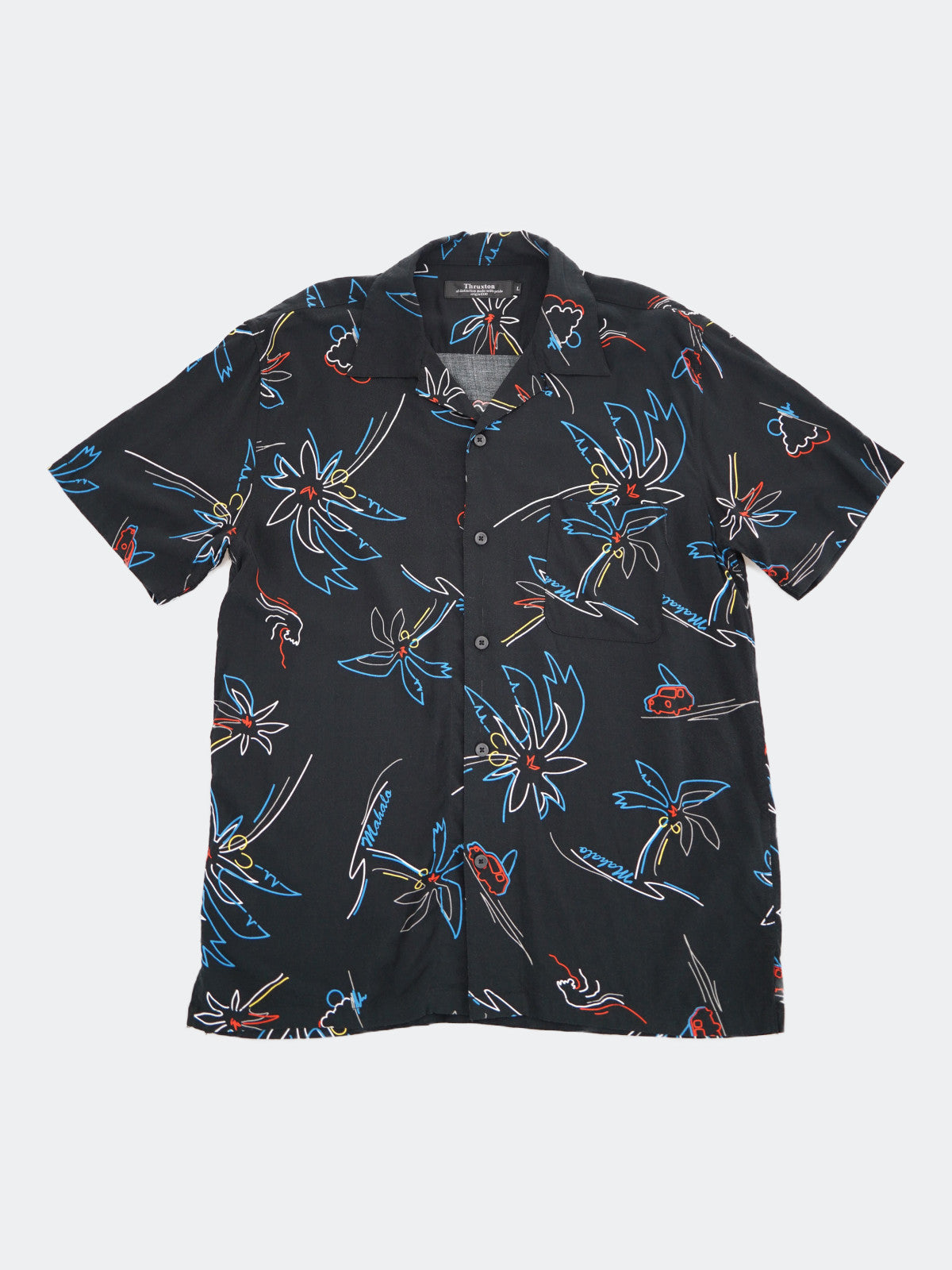 flower aloha shirt