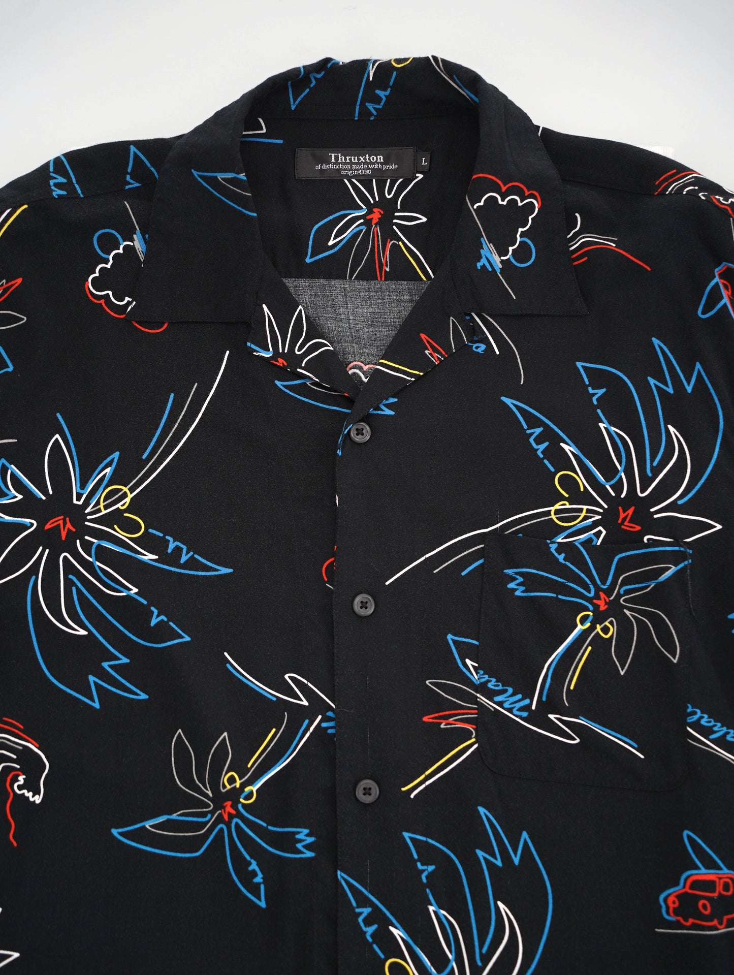 flower aloha shirt