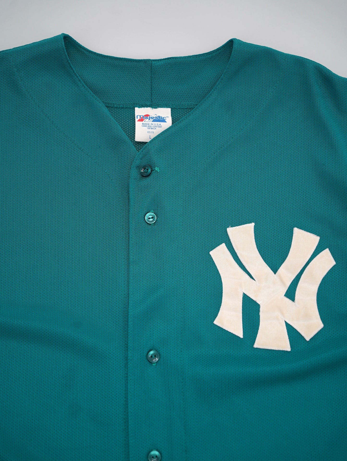 90s Majestic Yankees game shirt