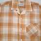 60s-70s opencollar check shirt