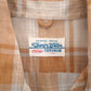 60s-70s opencollar check shirt