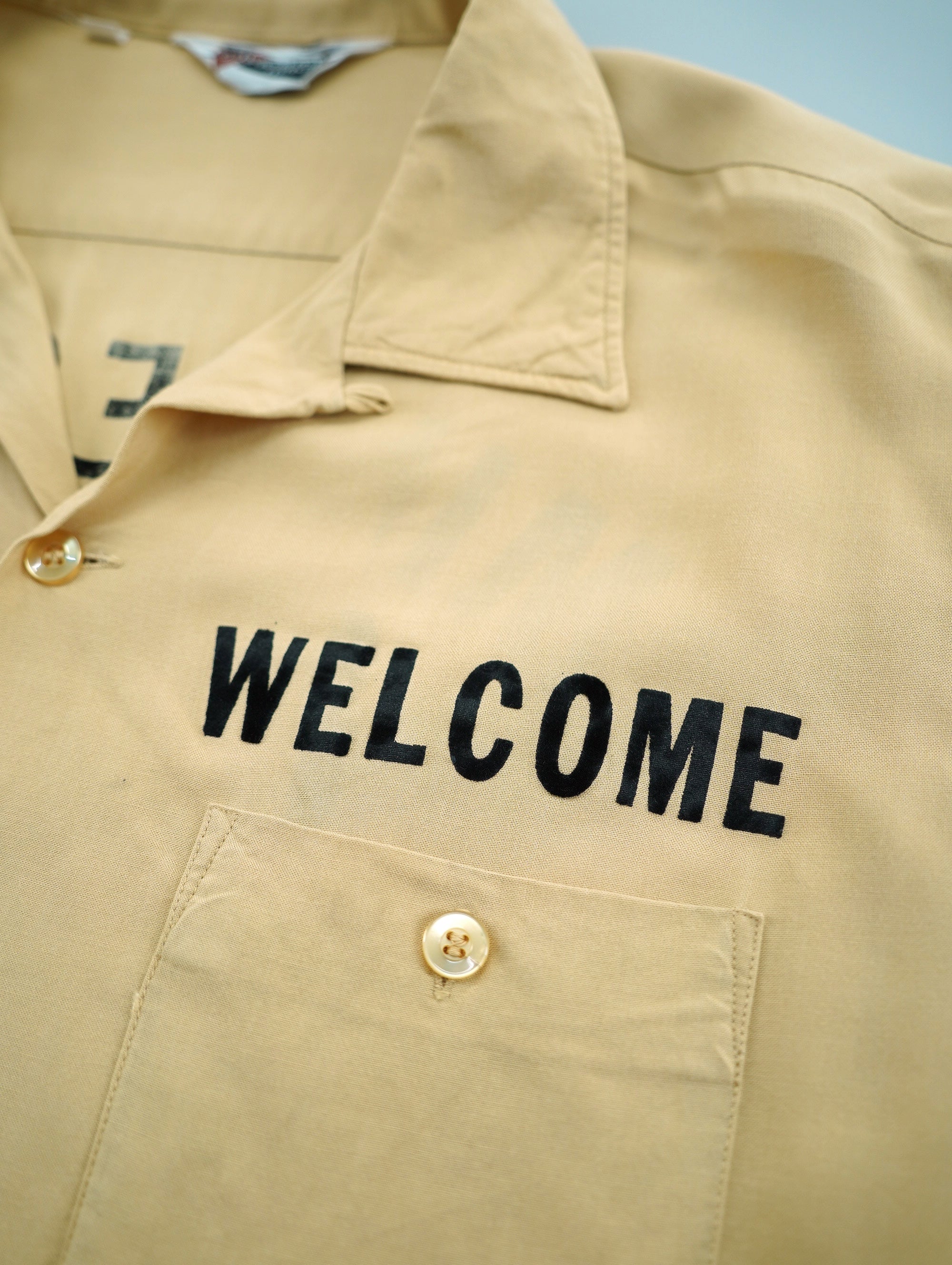 60s 301 BETTER THAN PERFECT bowling shirt – NEVERKNOWS