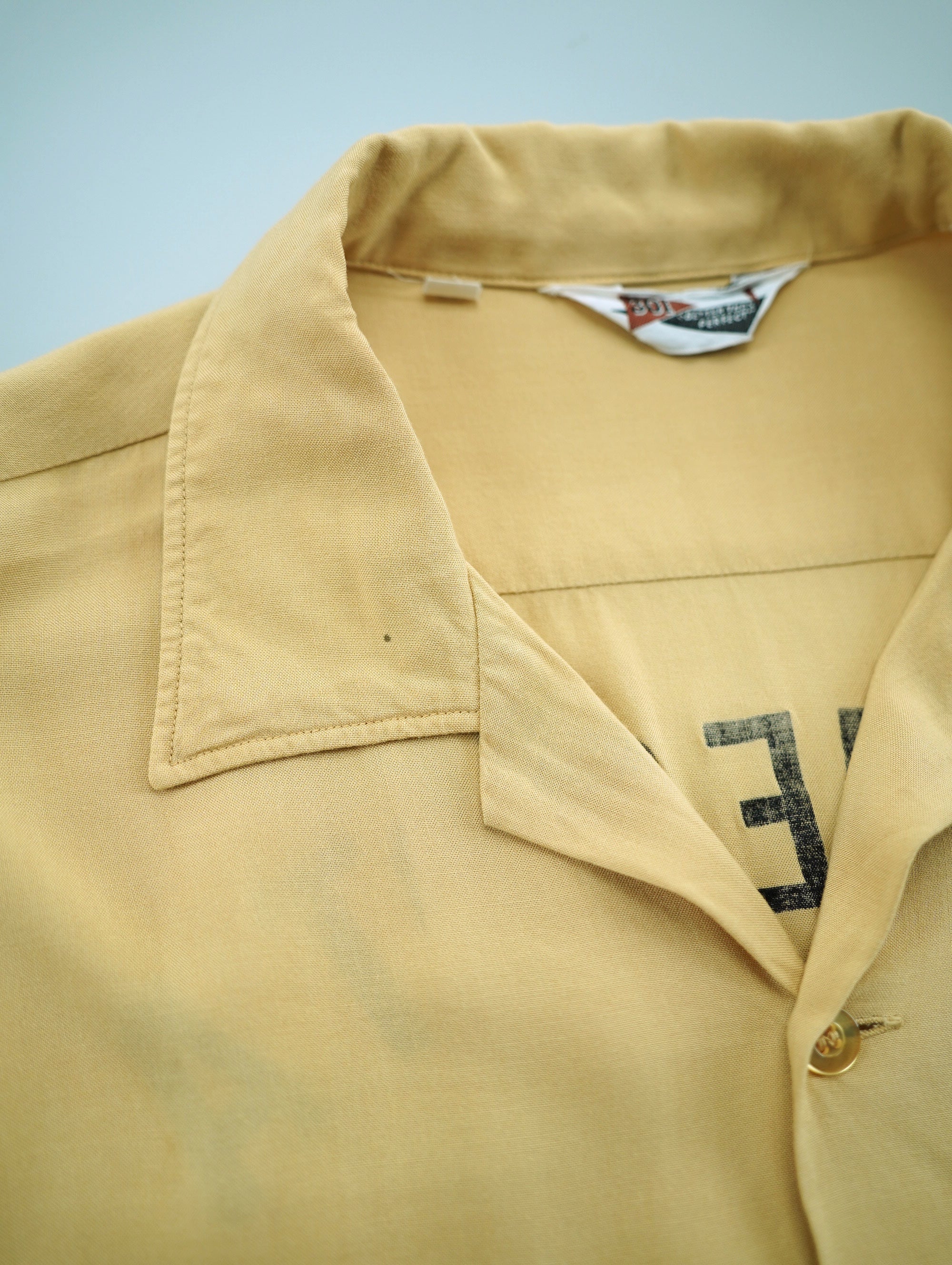 60s 301 BETTER THAN PERFECT bowling shirt – NEVERKNOWS