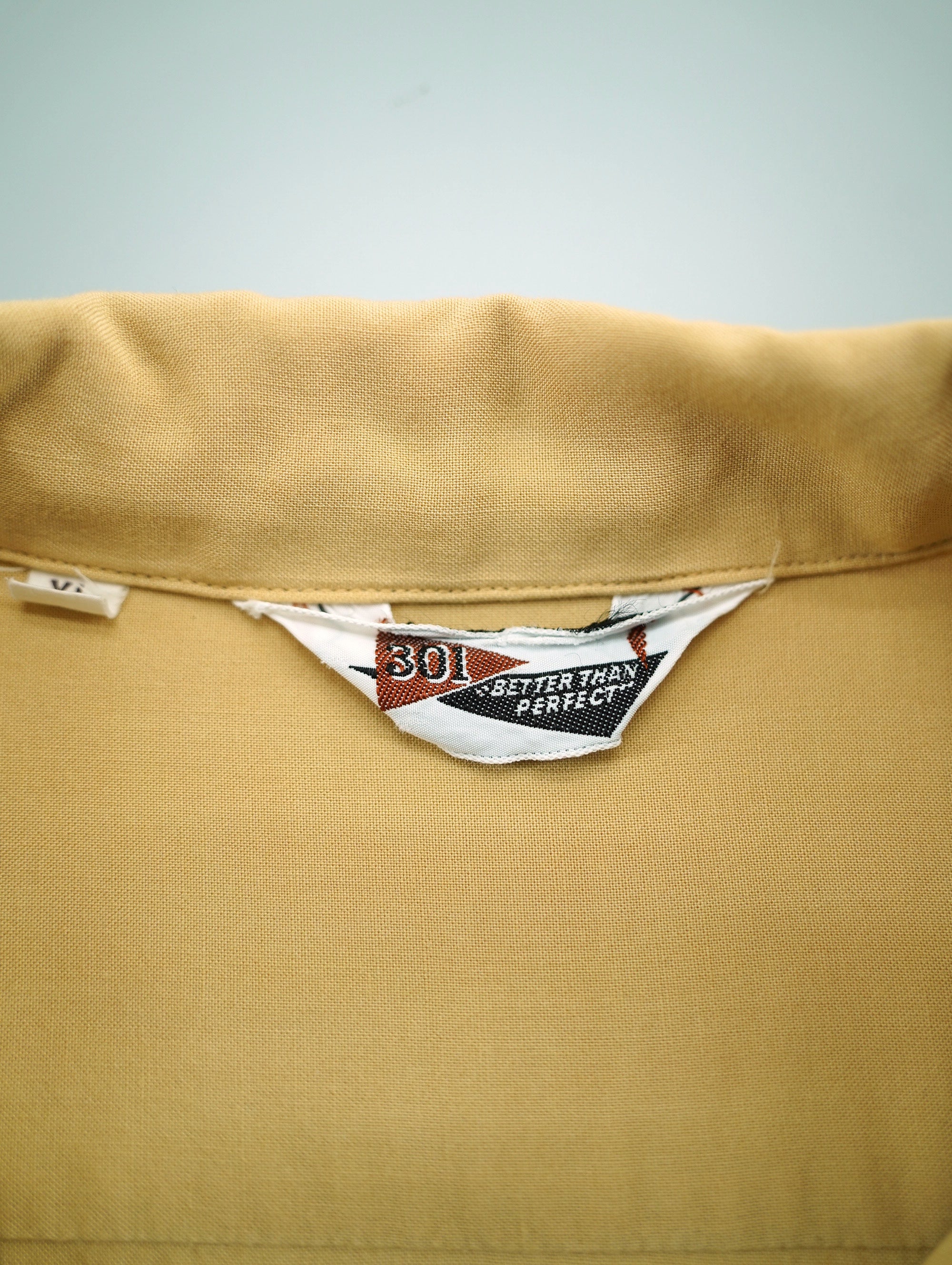 60s 301 BETTER THAN PERFECT bowling shirt – NEVERKNOWS