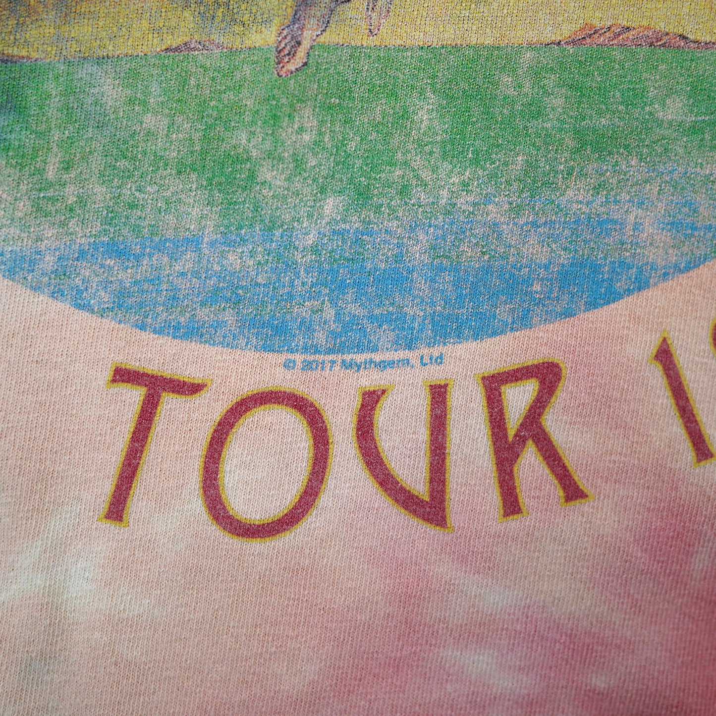 LED-ZEPPELIN tie-dye tee