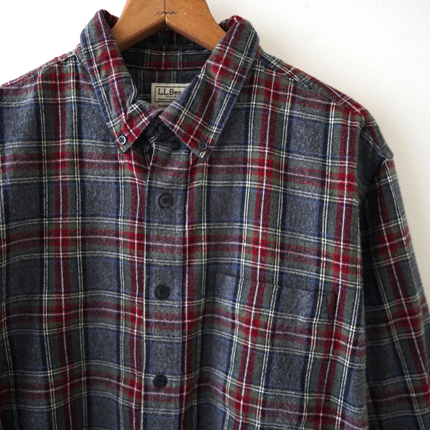 L.L.Bean flannel check shirt