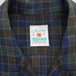 60s-70s opencollar check shirt