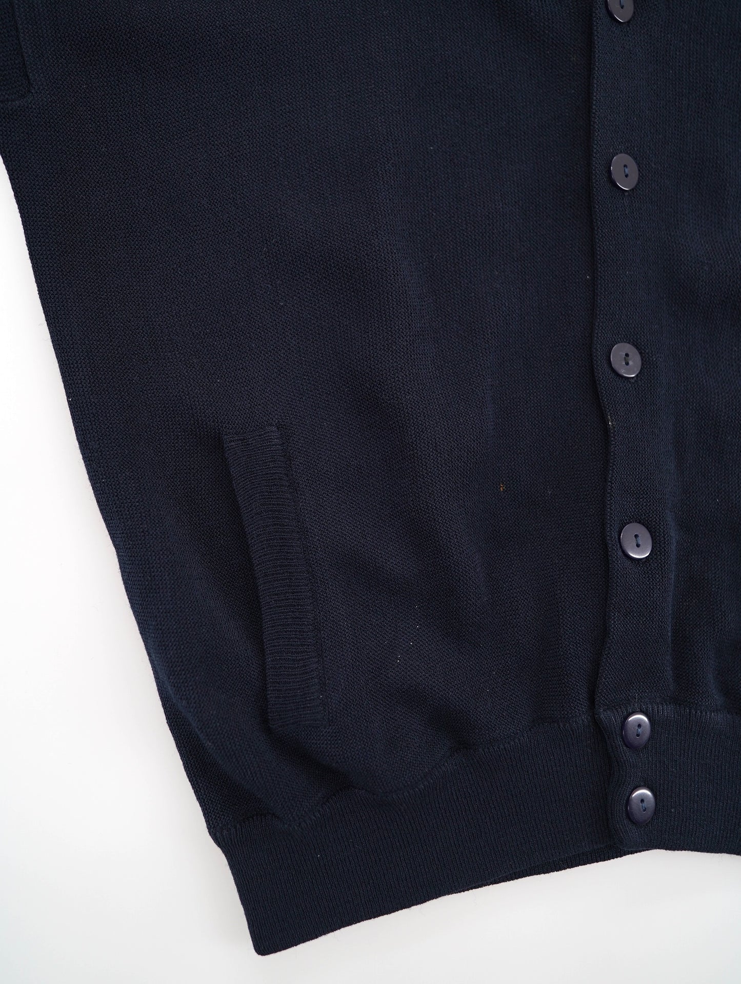 80s LACOSTE knit cardigan