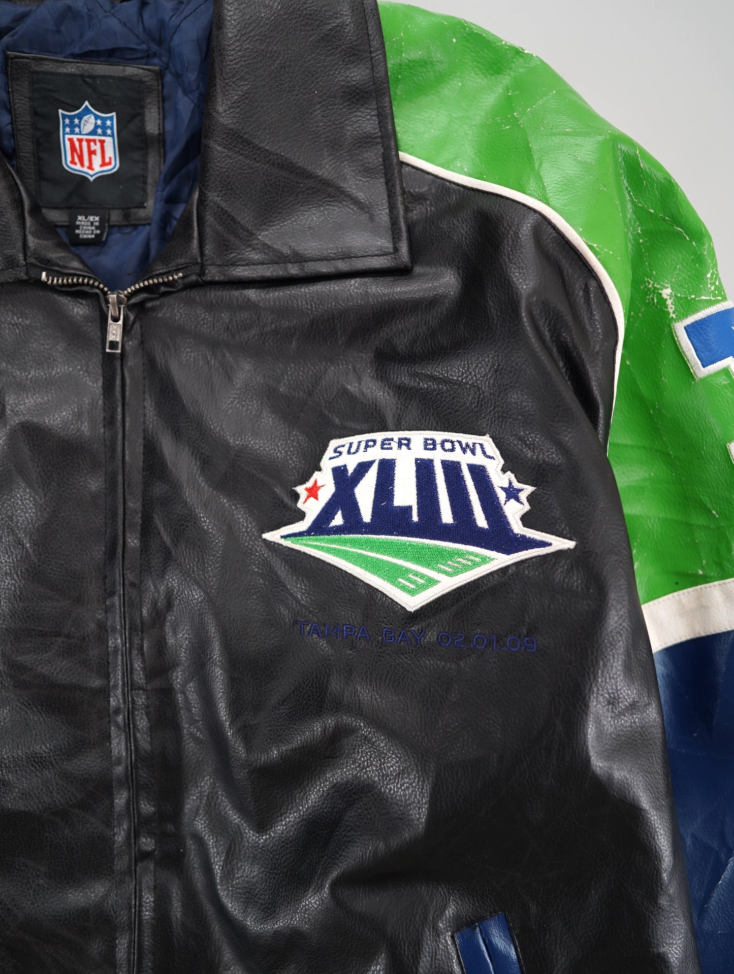 00s NFL super bowl studium jacket