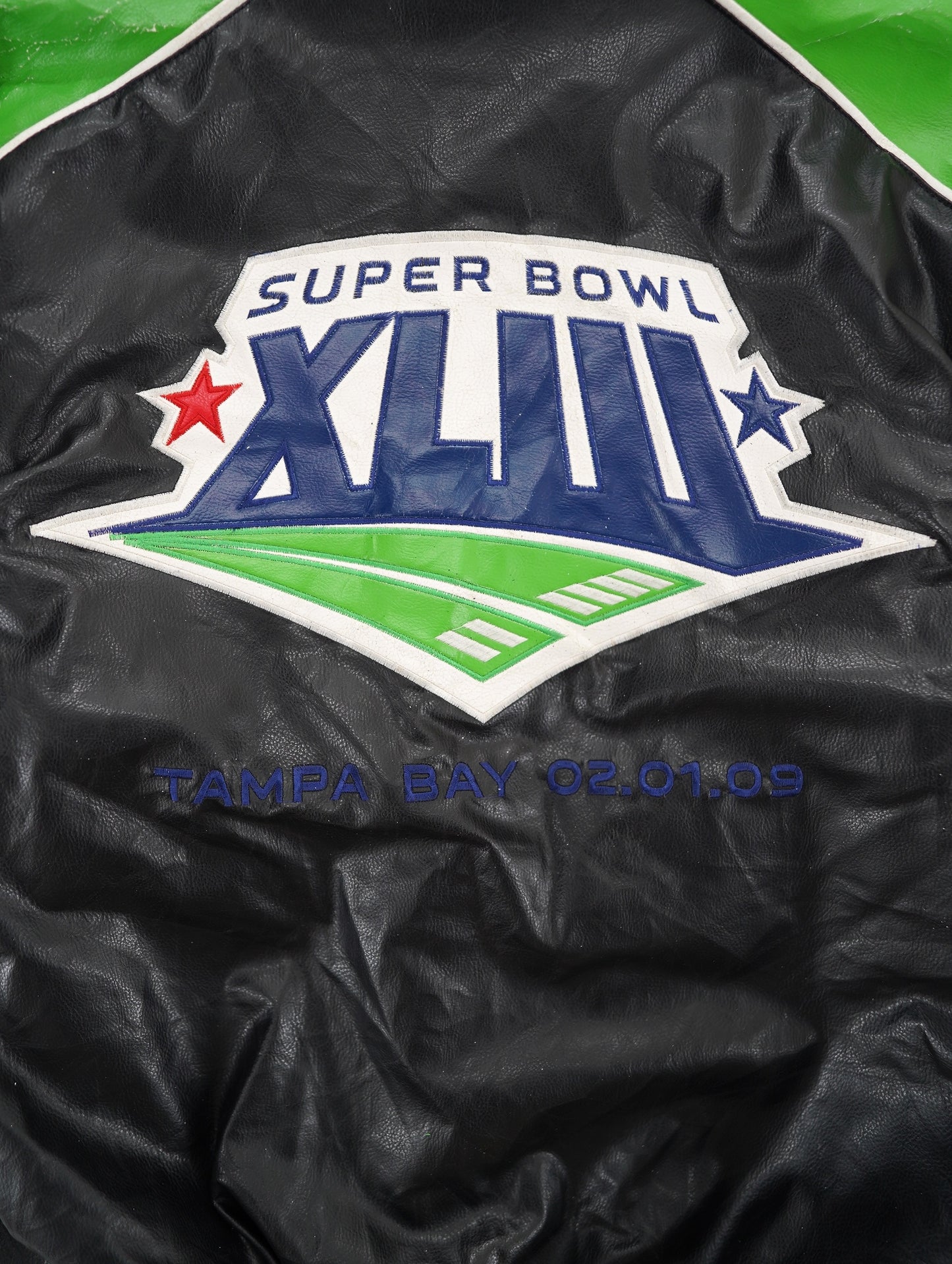 00s NFL super bowl studium jacket