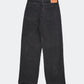 Levi's 550 black denim pants