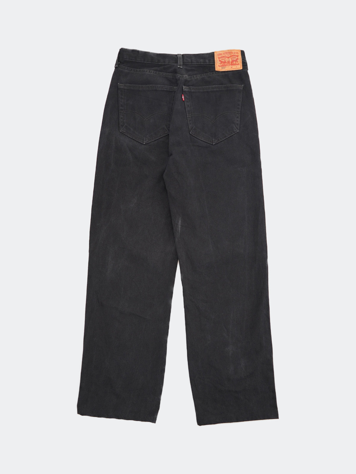 Levi's 550 black denim pants