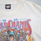 80s NBA Detroit Pistons world champs tee