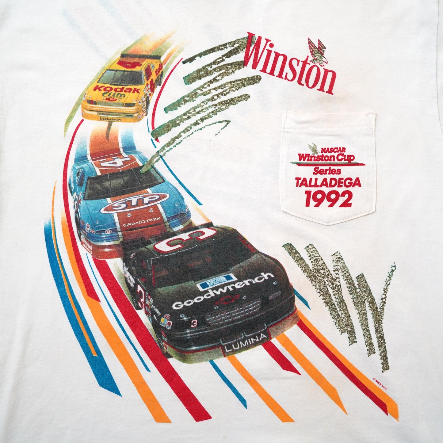 90s NASCAR racing tee