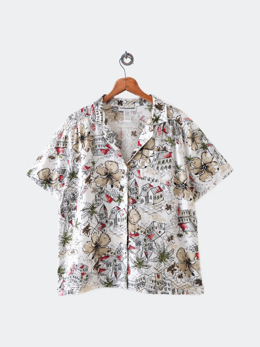 button down collar design shirt