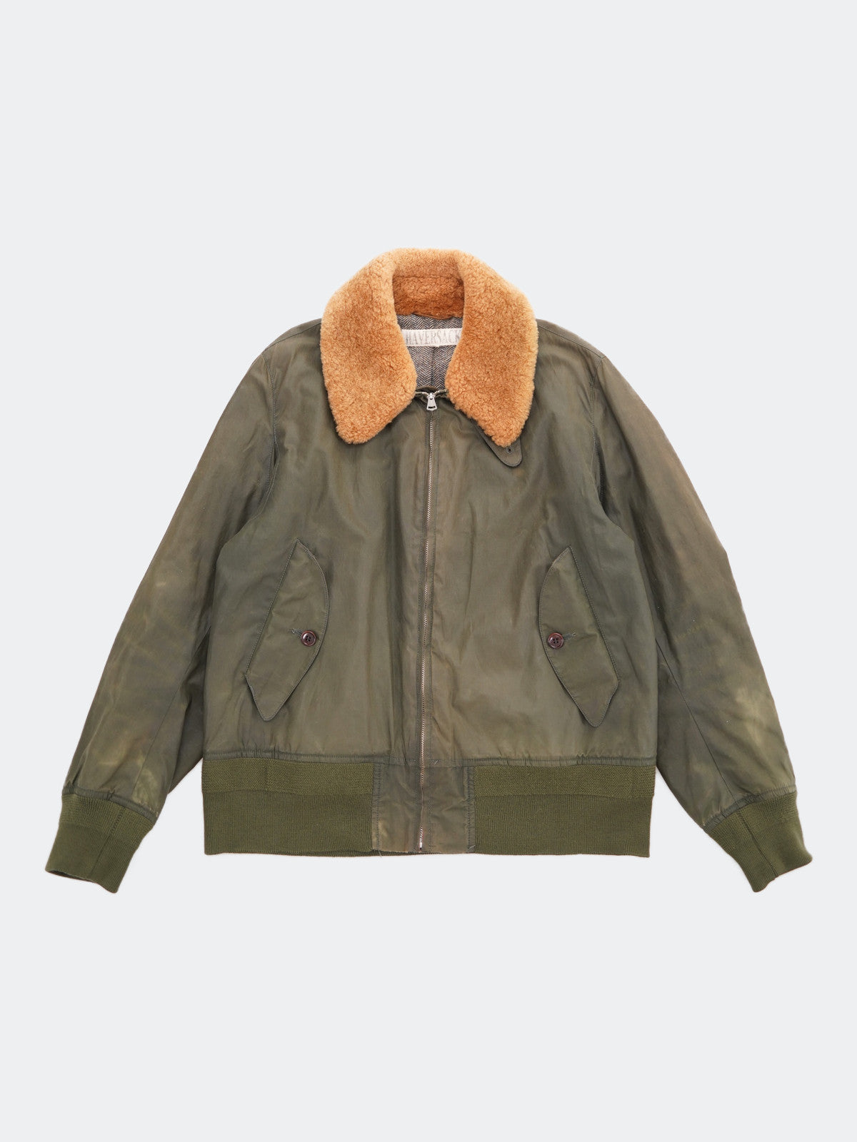 HAVERSACK oil flight jacket