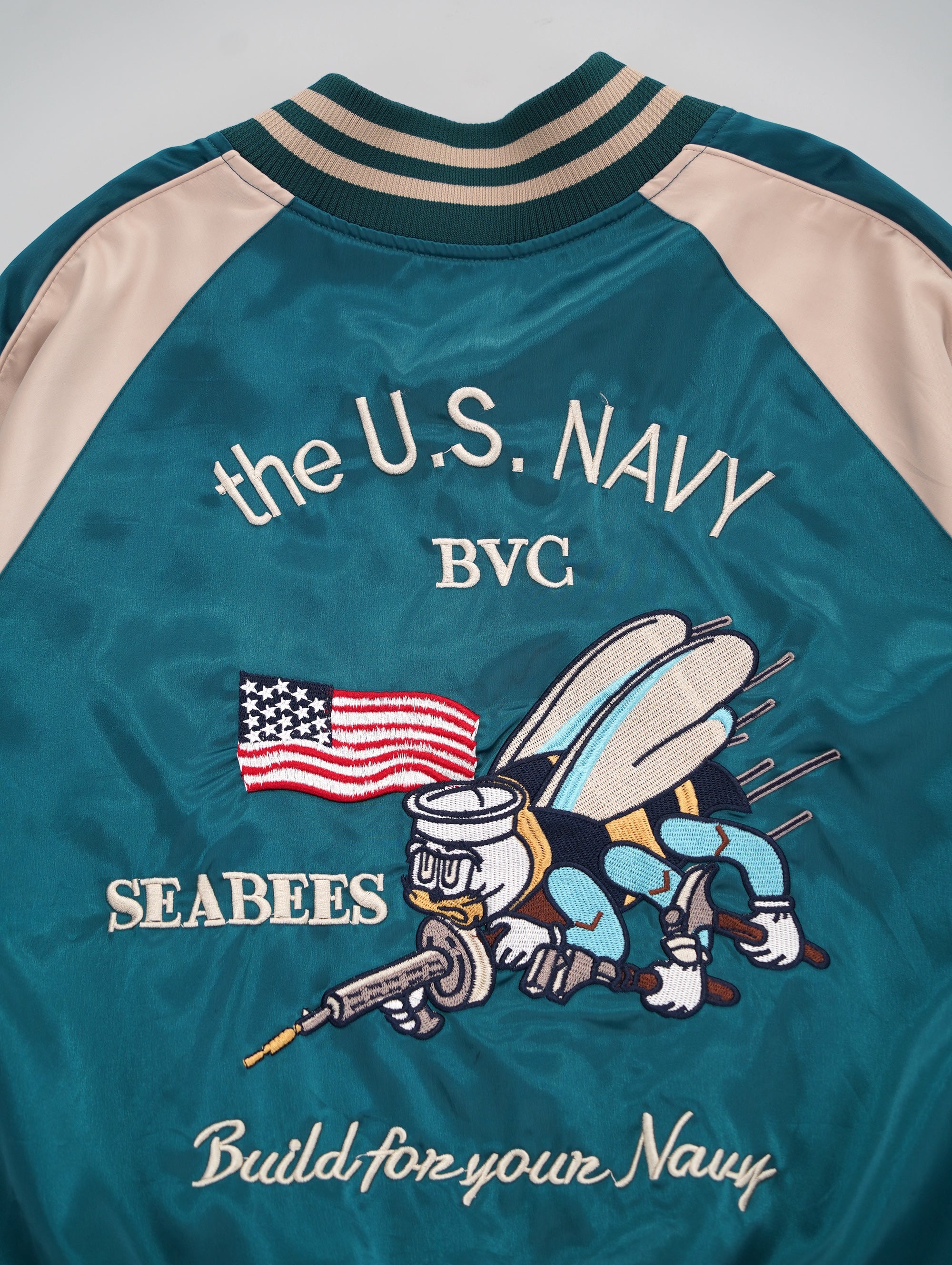 the U.S Navy reversible sukajan – NEVERKNOWS