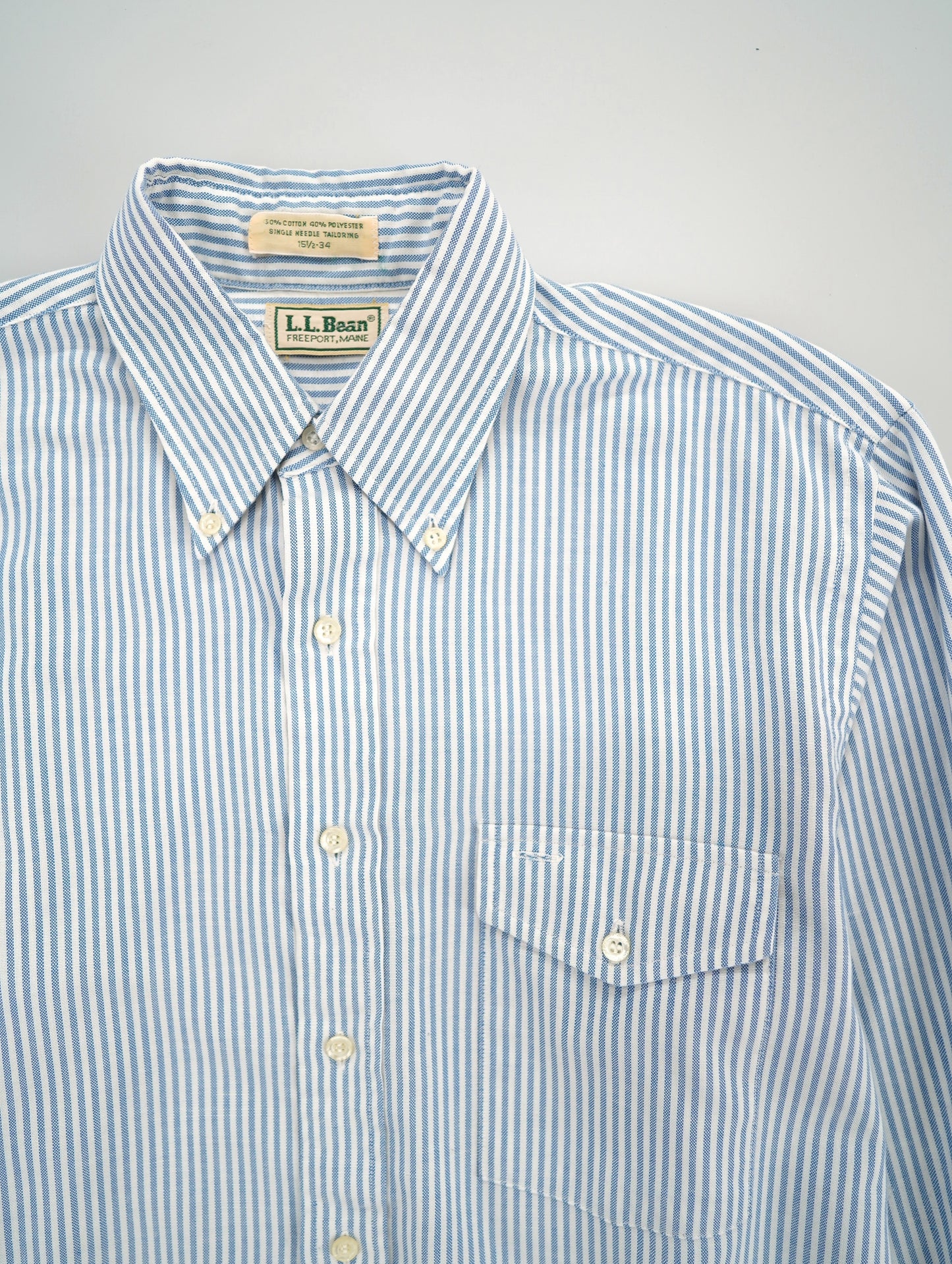 70s L.L.Bean stripe shirt