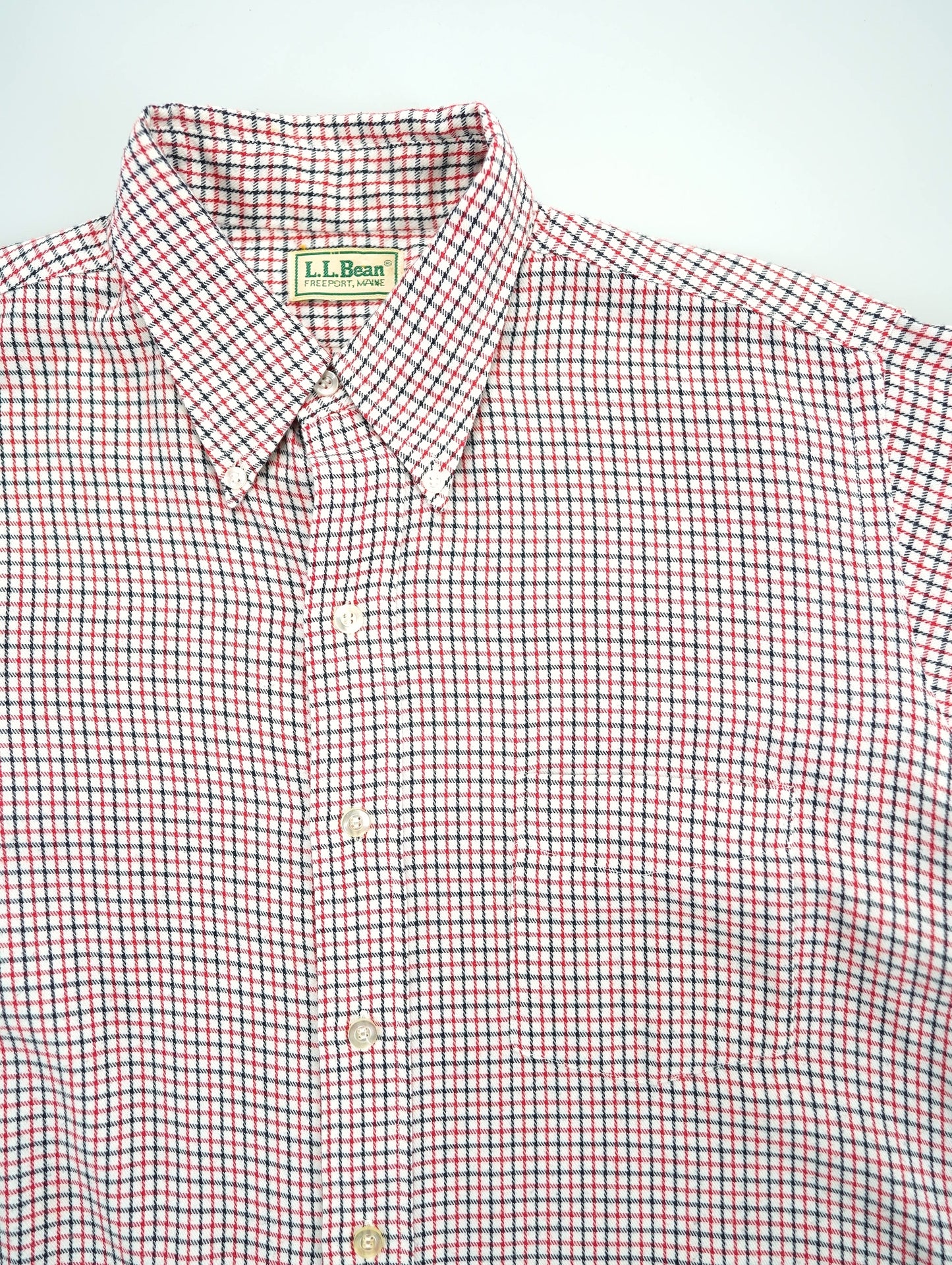 80s-90s L.L.Bean check shirt