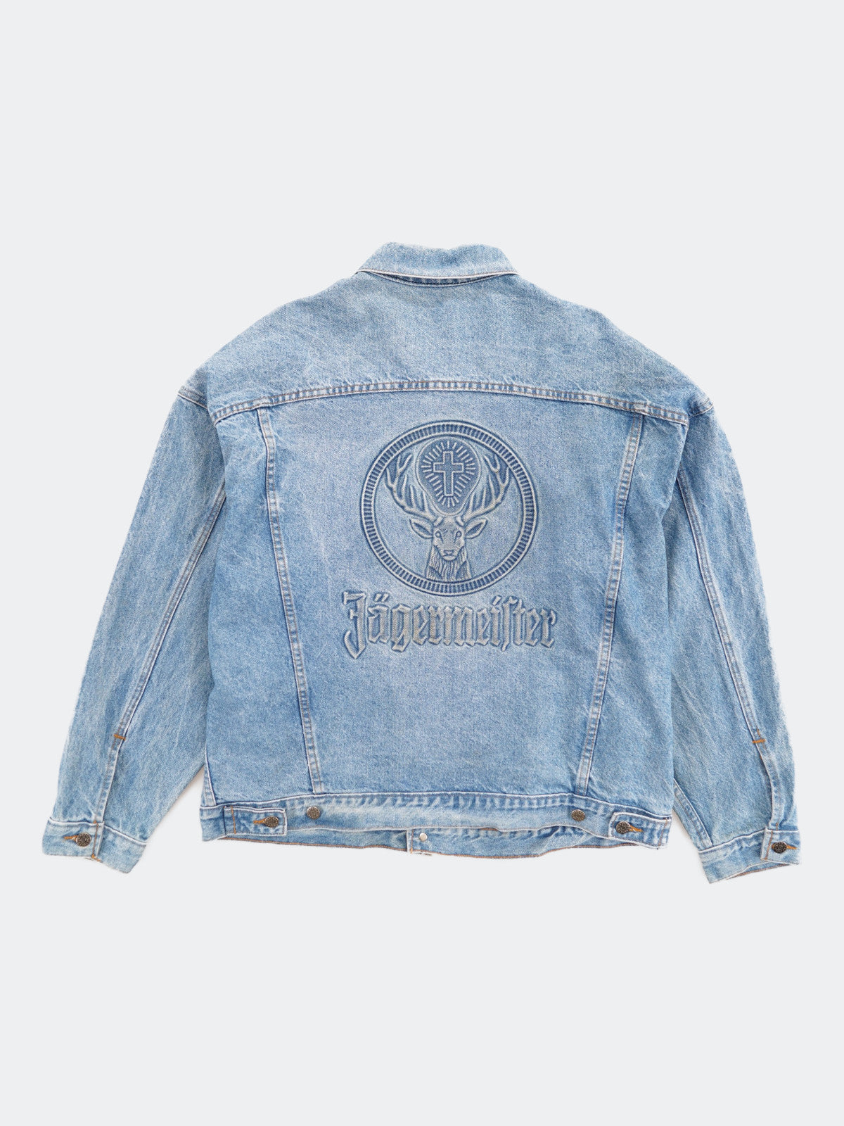 80s-90s Jagermeister denim jacket