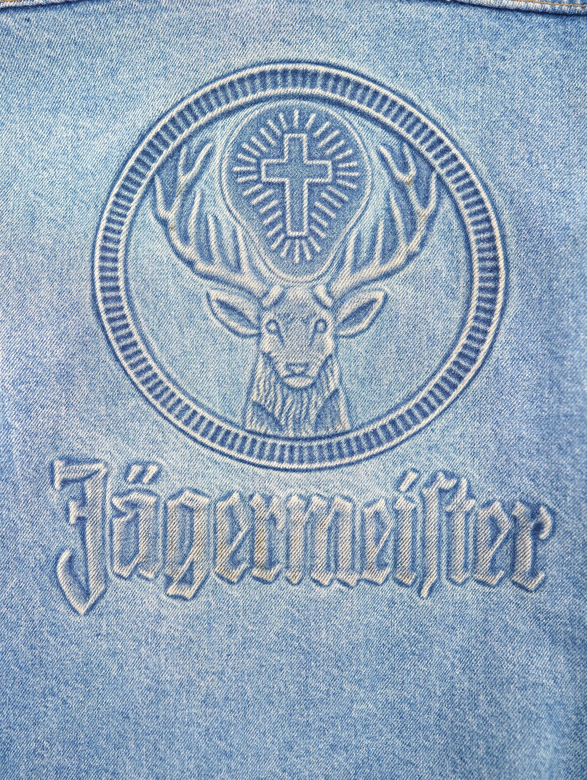 80s-90s Jagermeister denim jacket – NEVERKNOWS