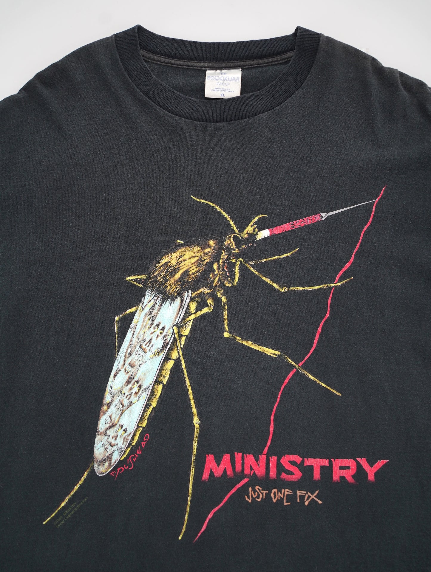 90s MINISTRY pushead tee