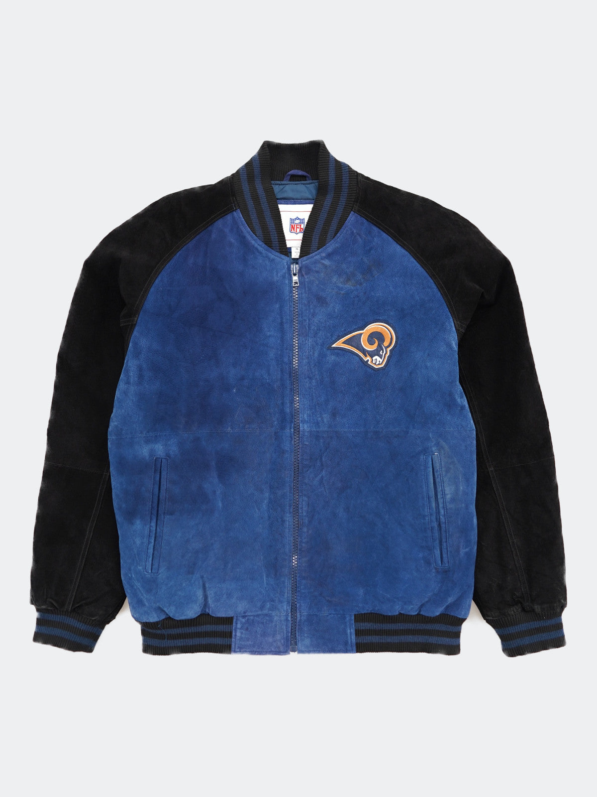 90s-00s NFL leather stadium jacket