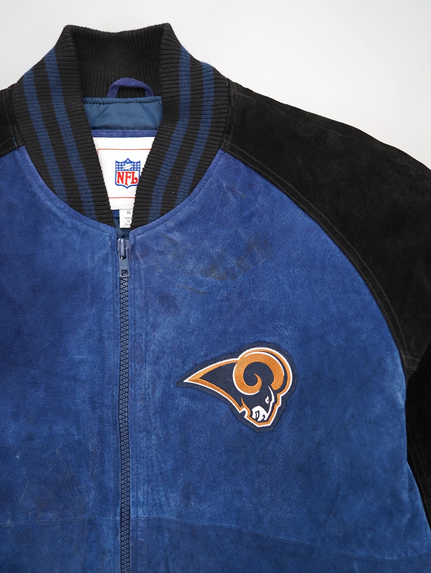 90s-00s NFL leather stadium jacket