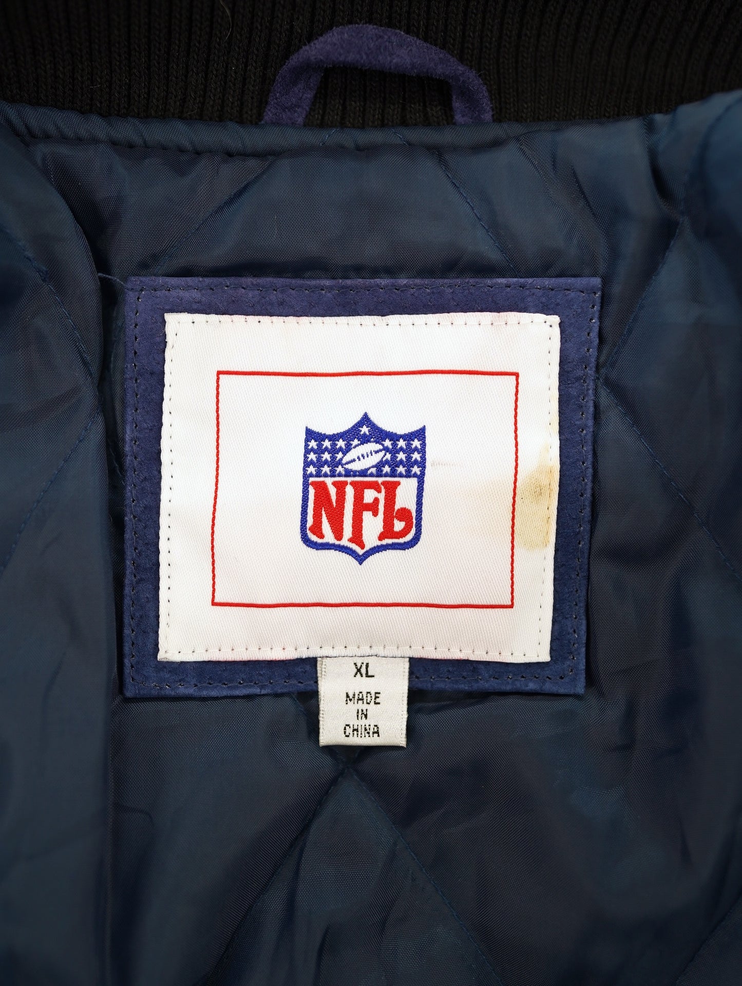 90s-00s NFL leather stadium jacket