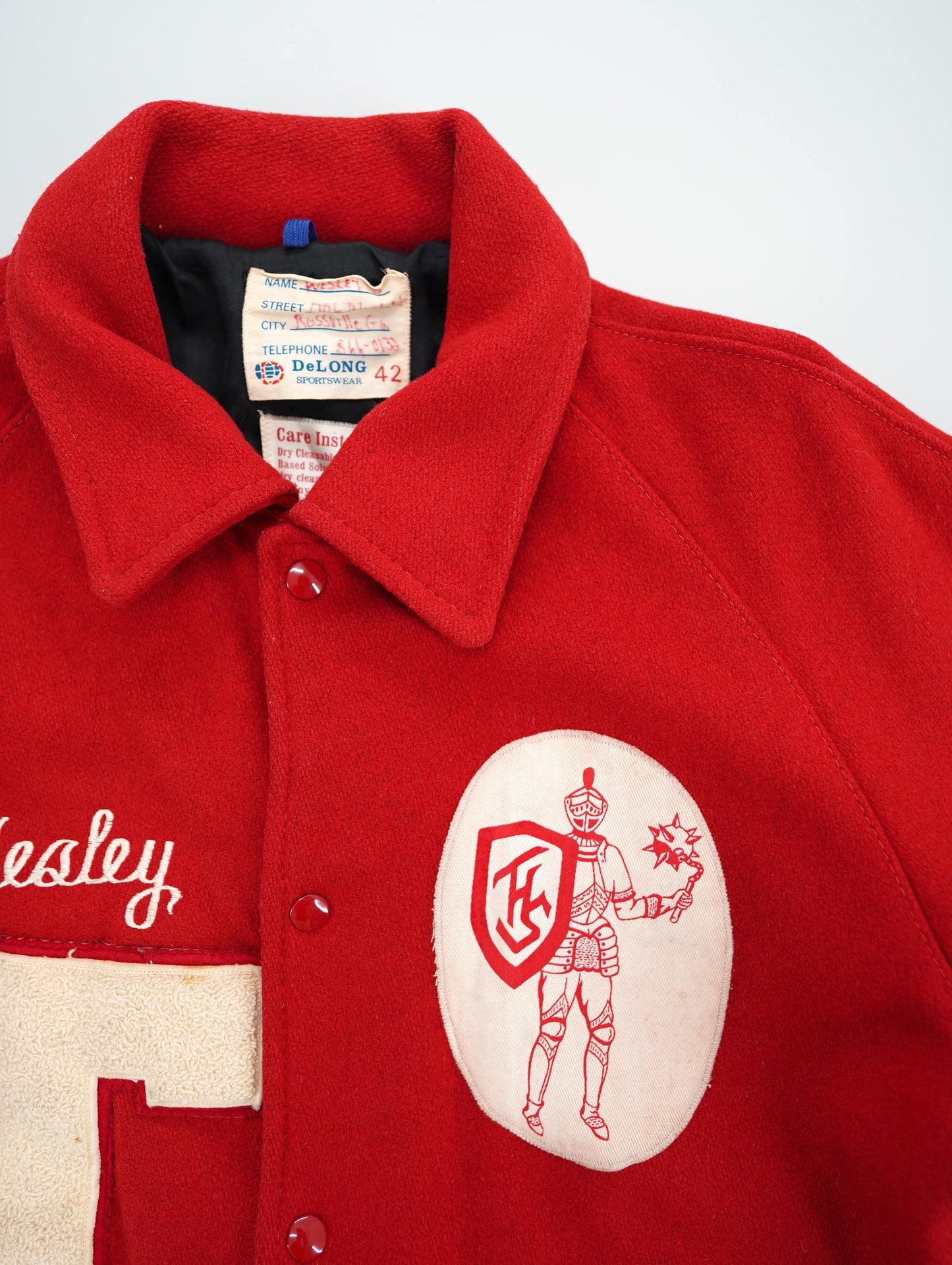 60s-70s college stadium jacket