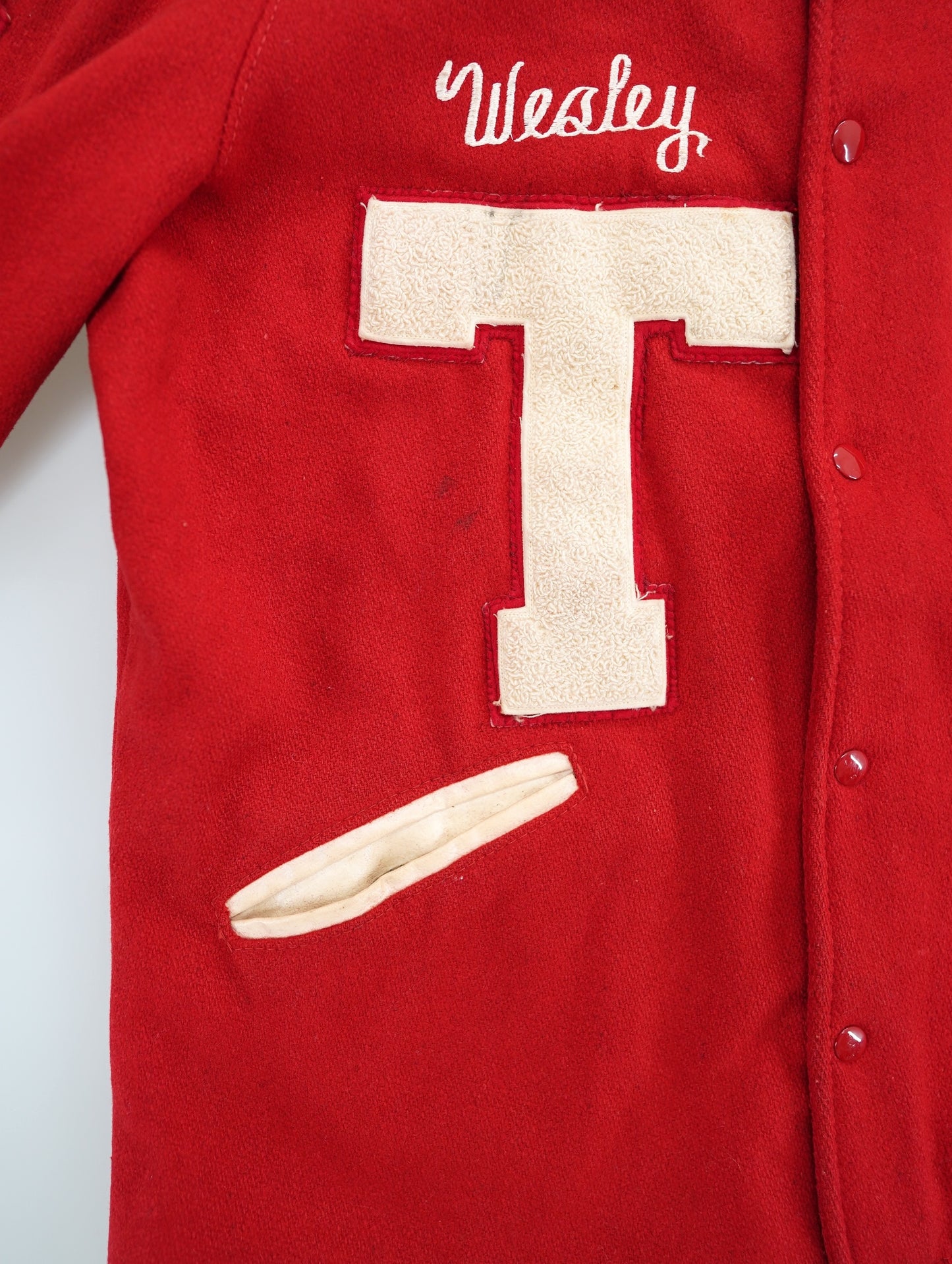 60s-70s college stadium jacket