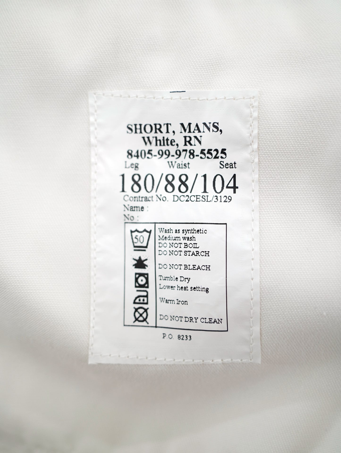 British Armed Force PTI training shorts