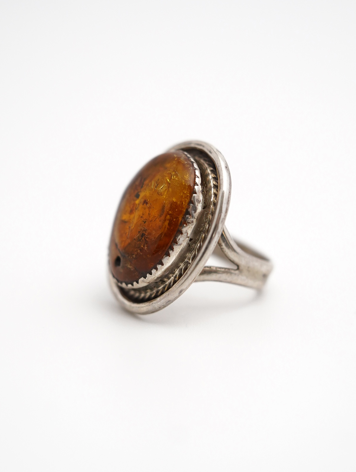 orange stone ring