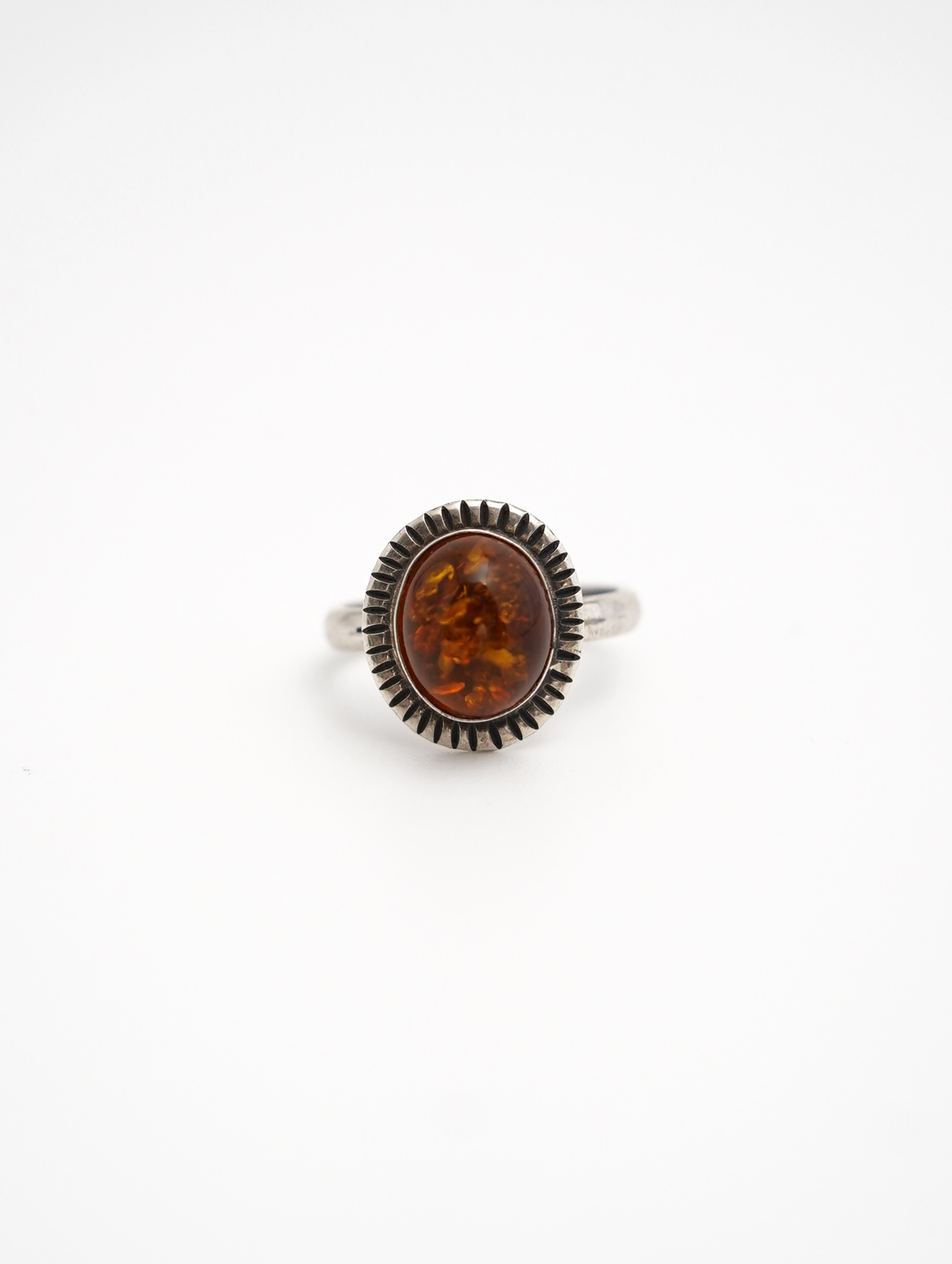 orange stone ring