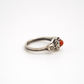 red stone ring
