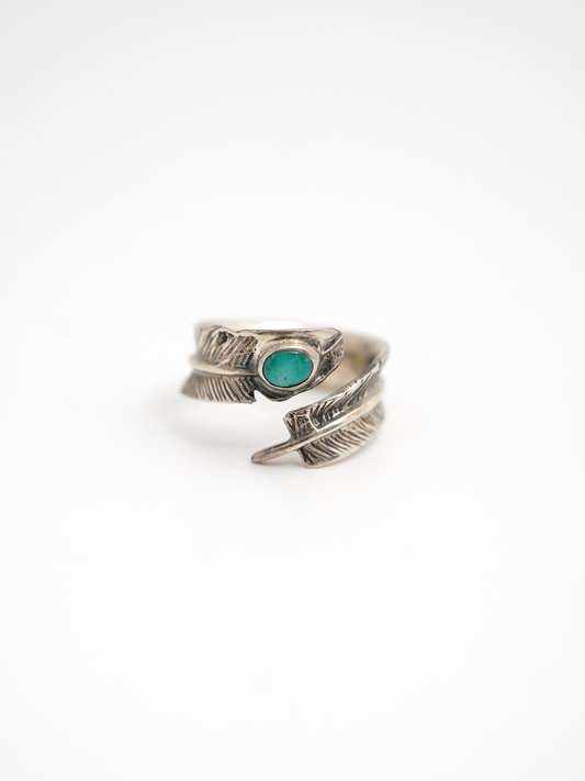 feather turquoise ring 2