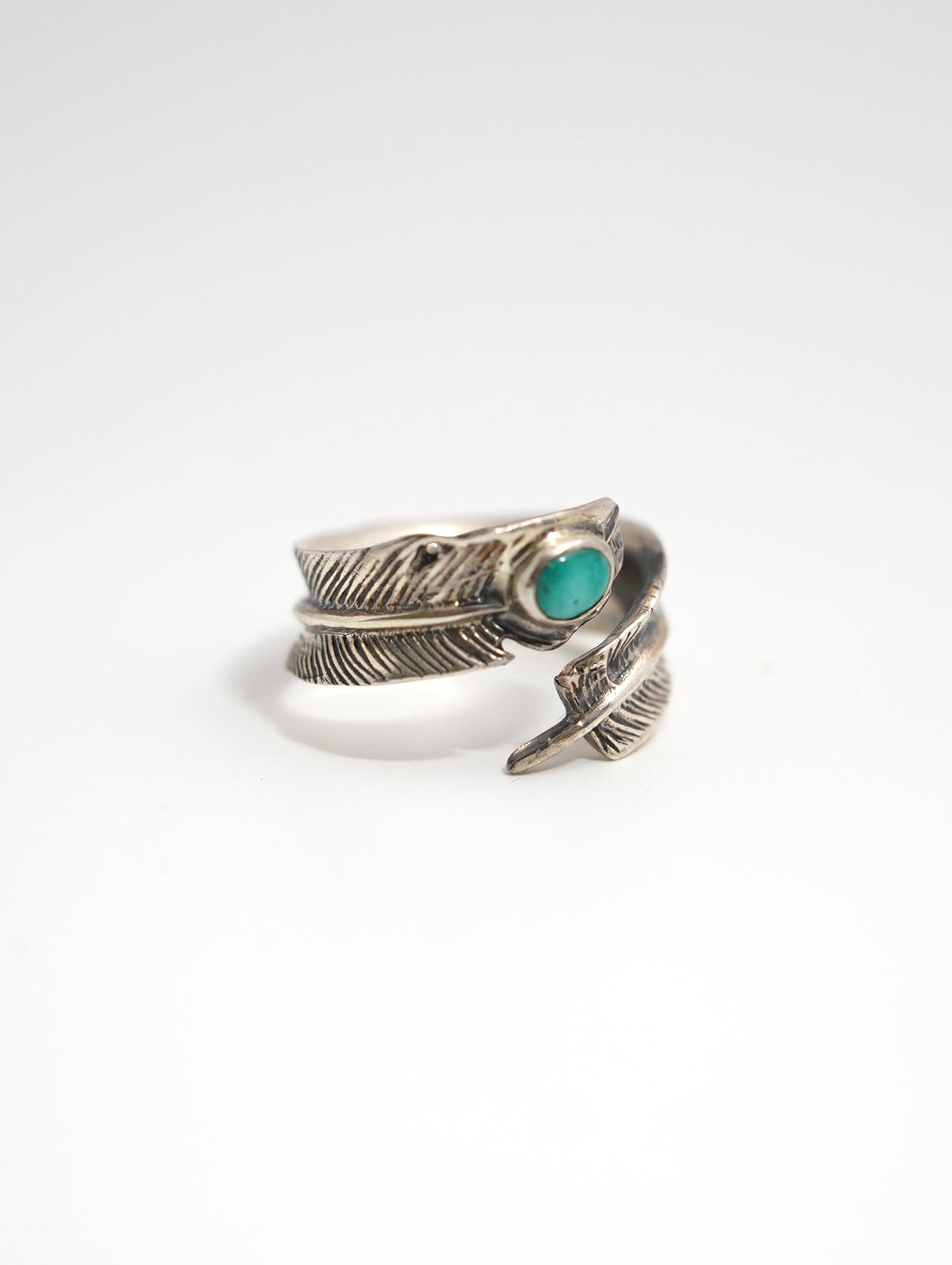 feather turquoise ring 2