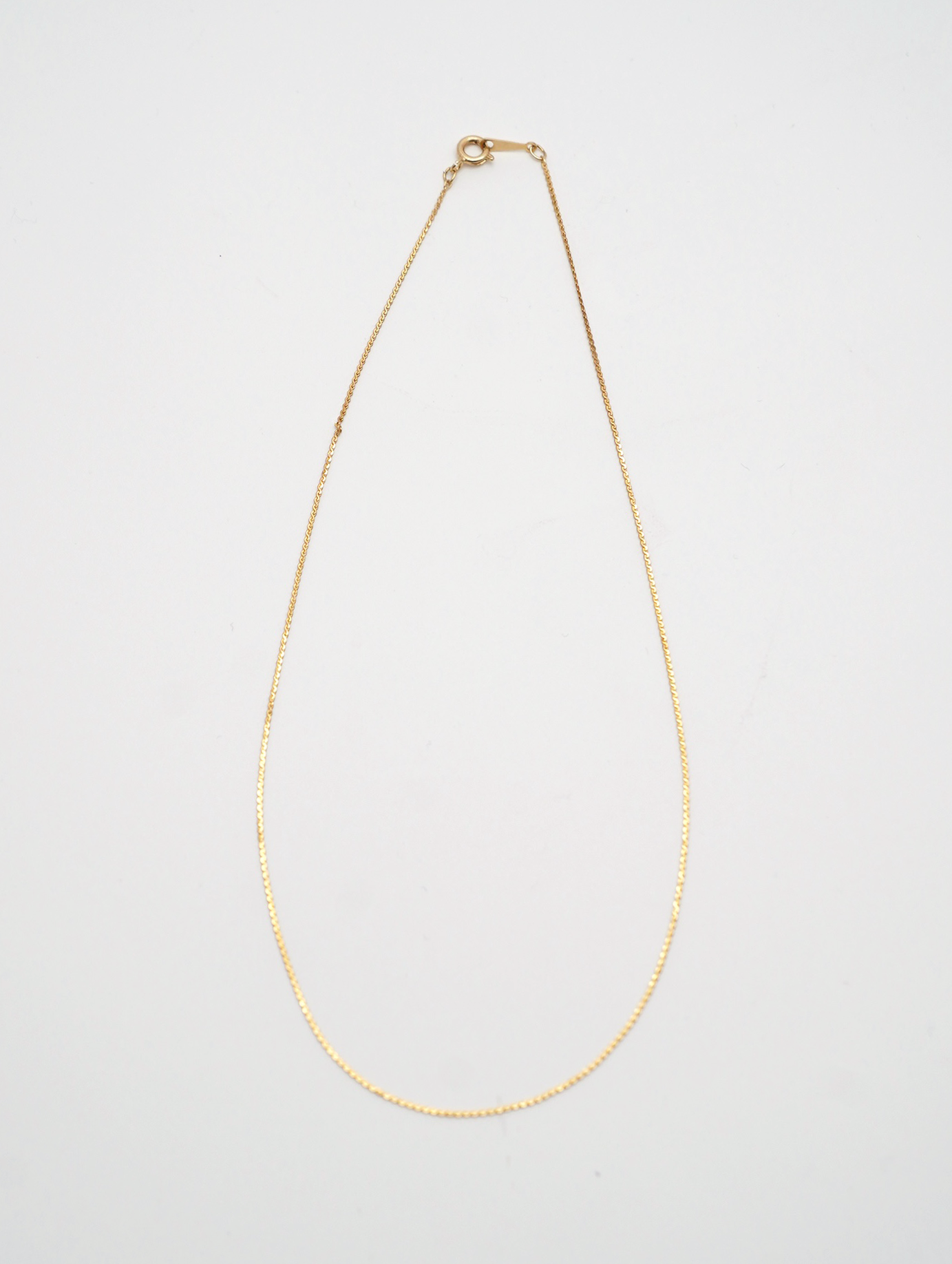 gold necklace 14