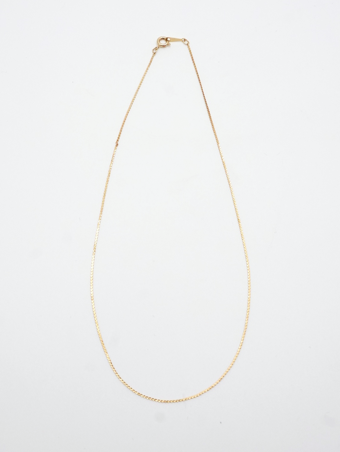gold necklace 14