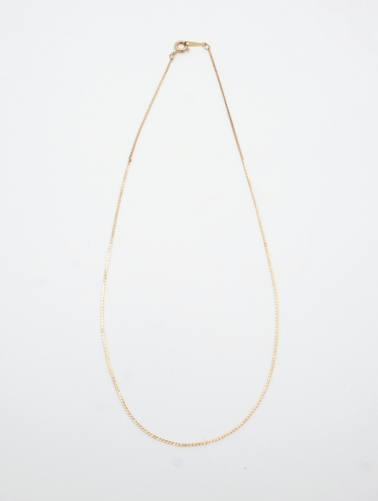 gold necklace 14