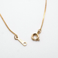 gold necklace 14