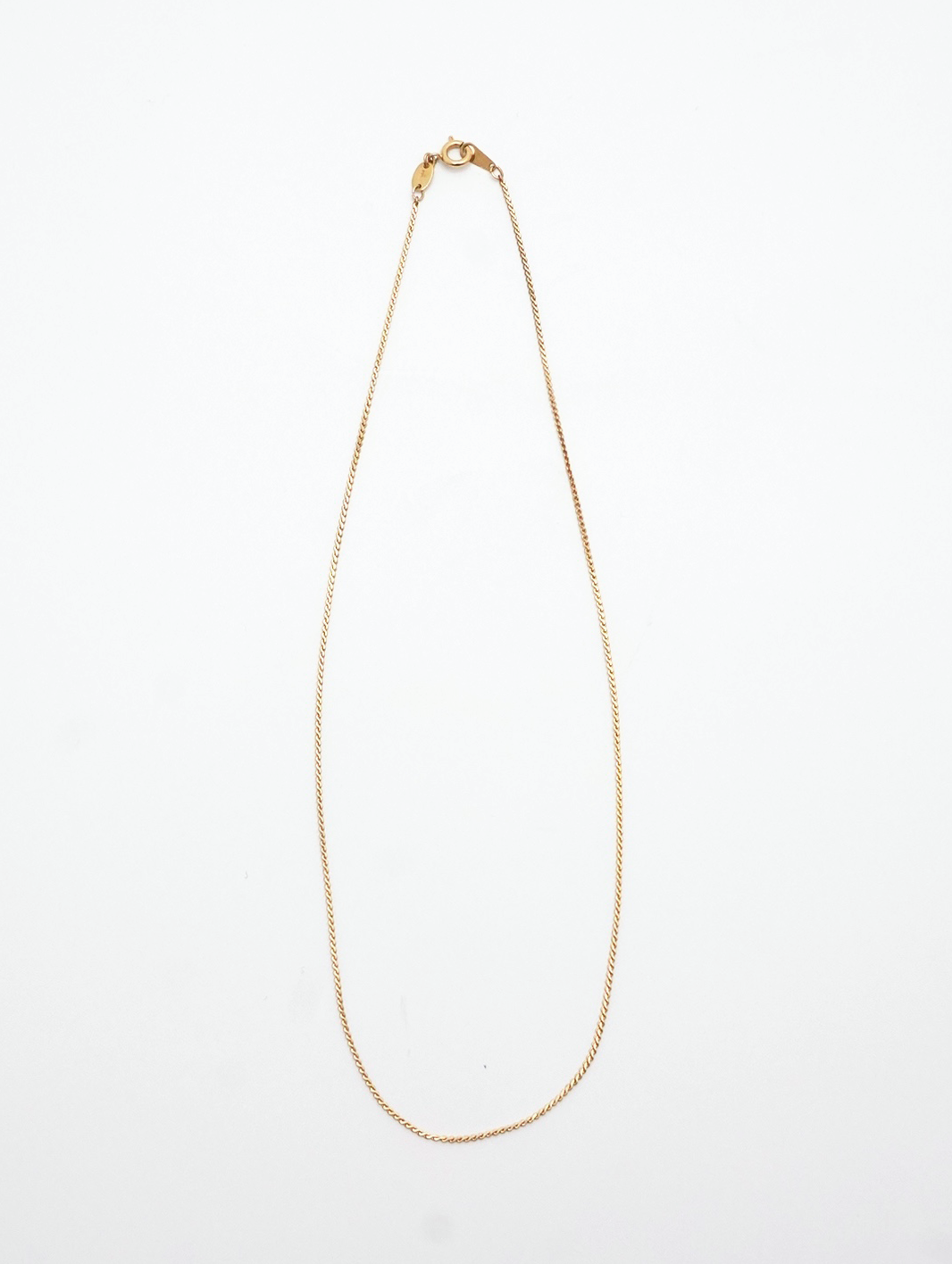 gold necklace 18