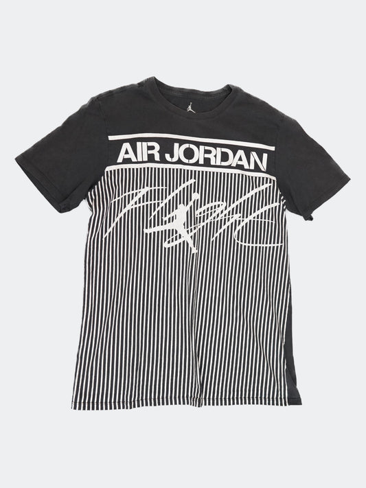 stripe AIR JORDAN tee