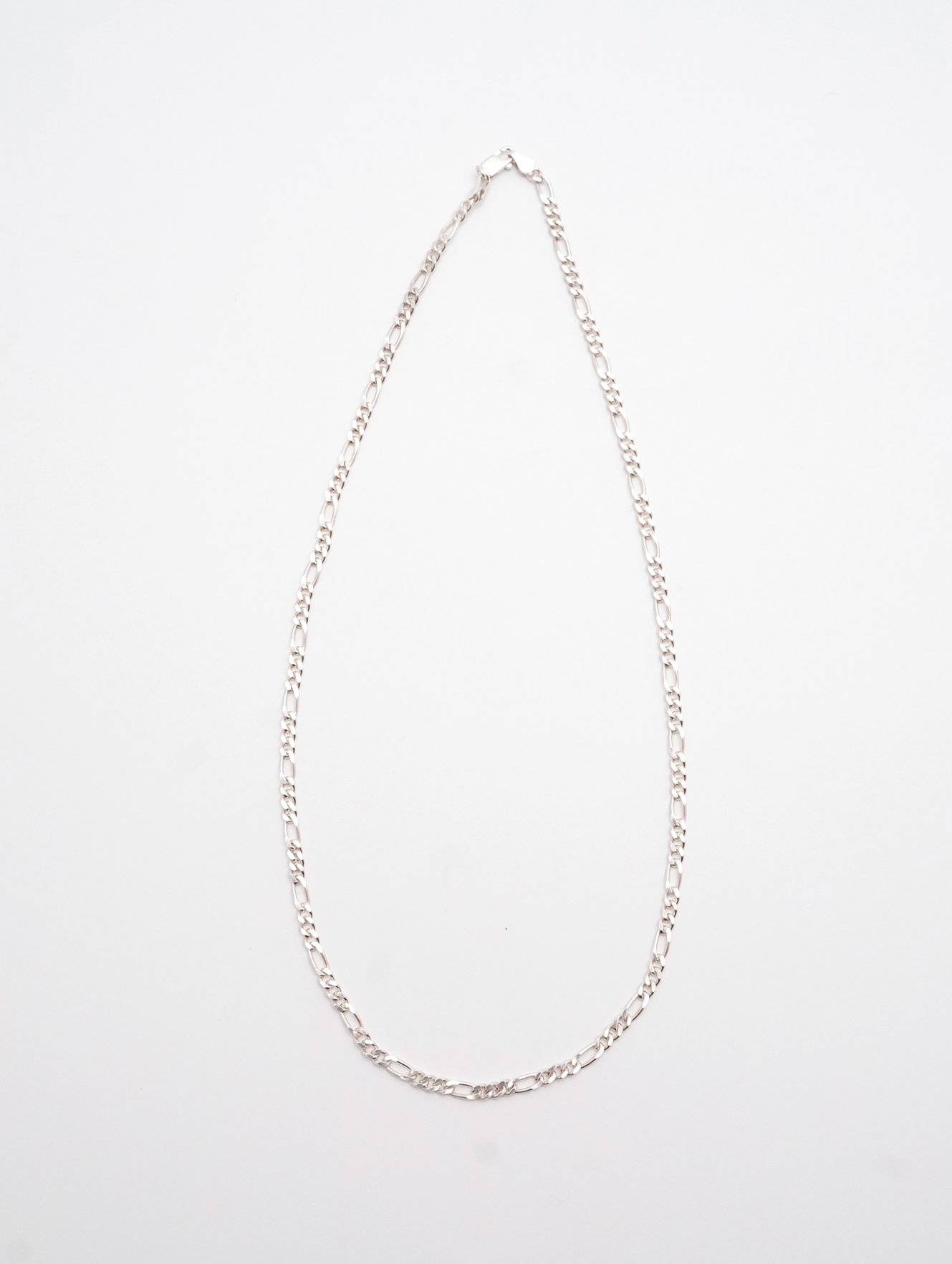 silver chain necklace 1