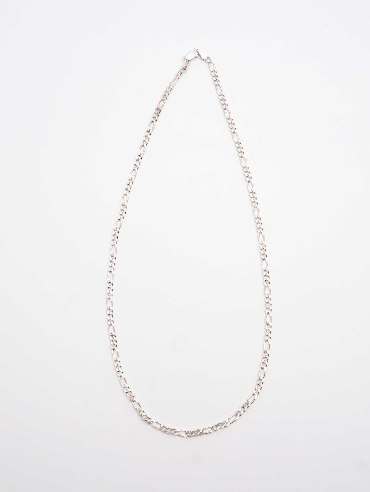 silver chain necklace 1