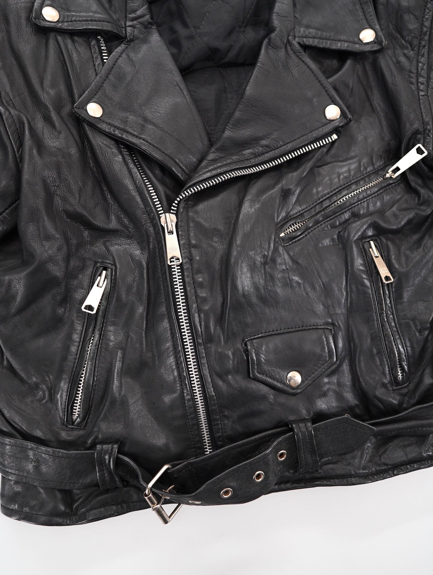 80s-90s leather jacket