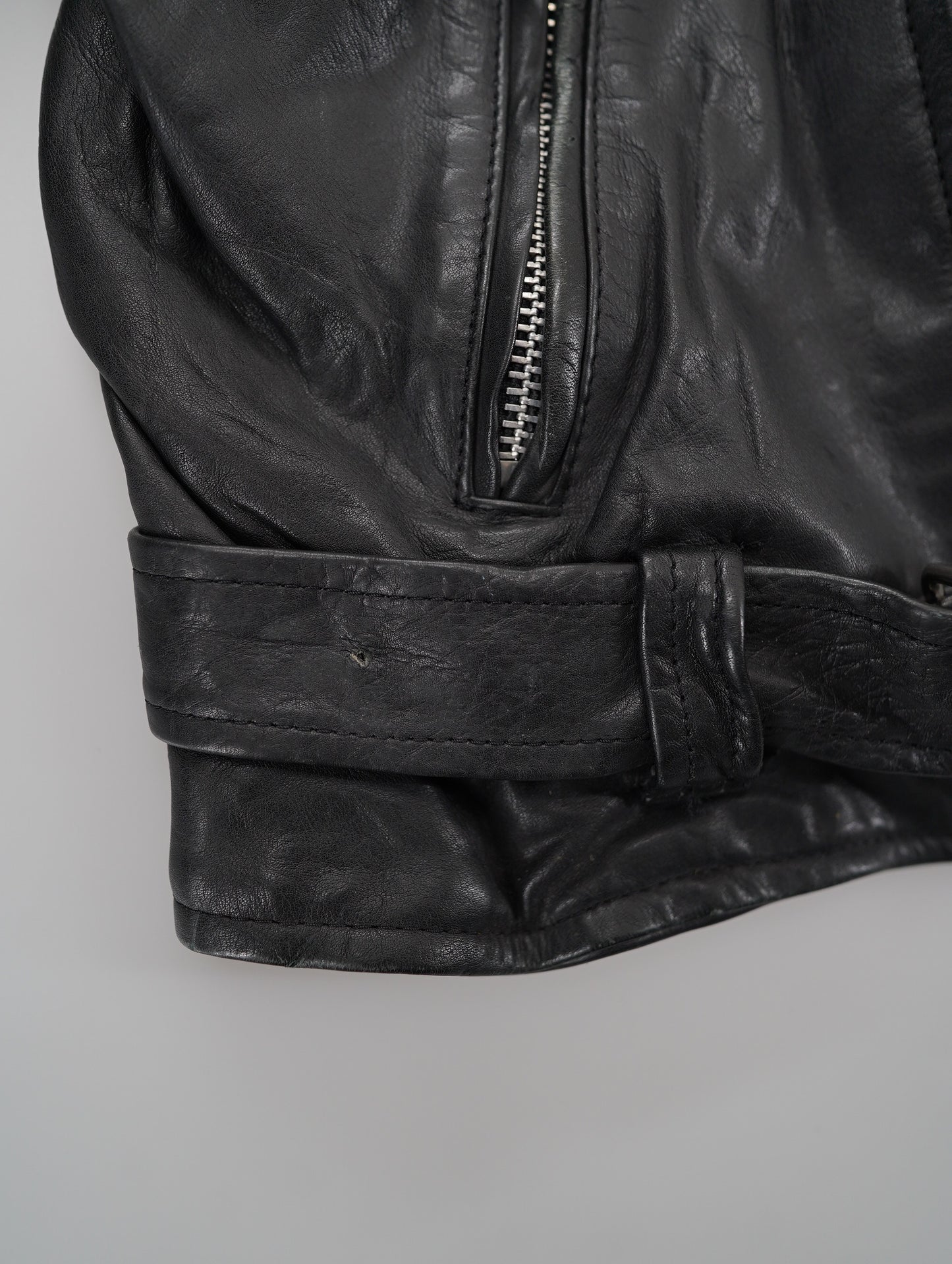 80s-90s leather jacket